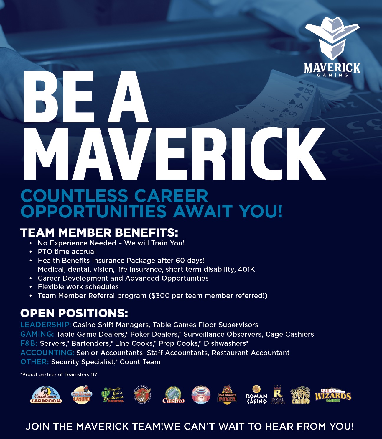 be a maverick