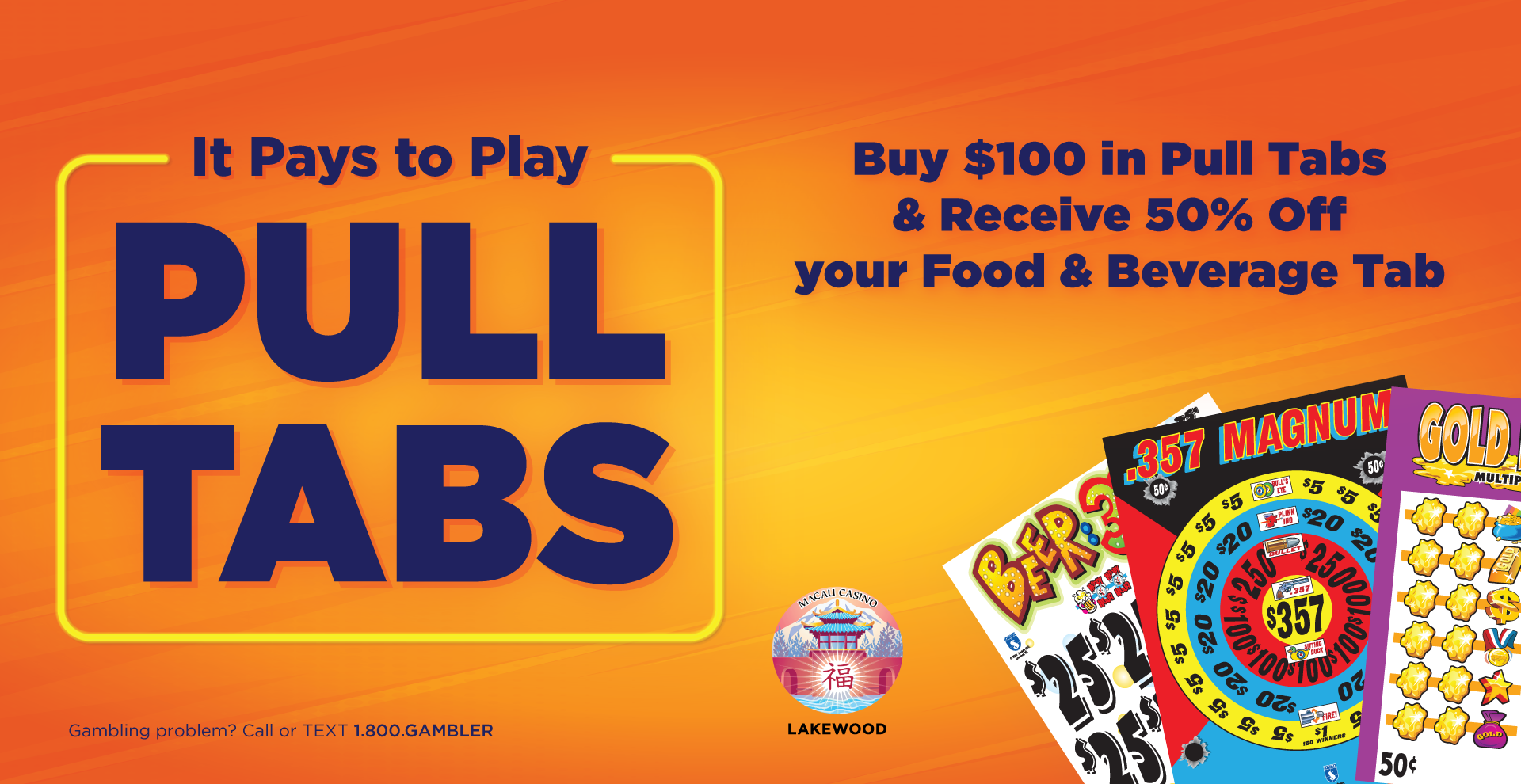 Macau Casino Lakewood | Pull Tabs